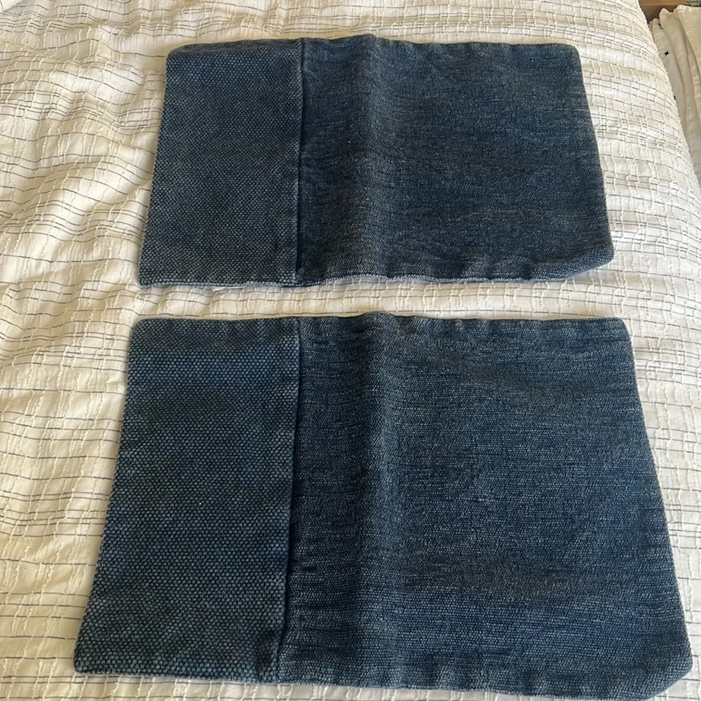 West Elm Set of Two Navy Placemats